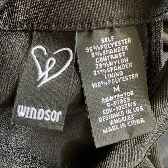 Black Bondage Dress - Picture 5 of 5